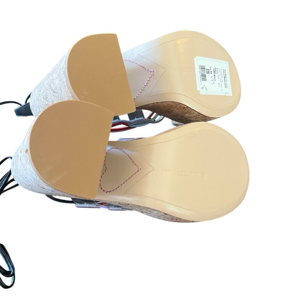Sophia Webster  Havanna Butterfly Ankle Wrap Platform Sandals NEW EU 36/US 6 - Picture 11 of 13
